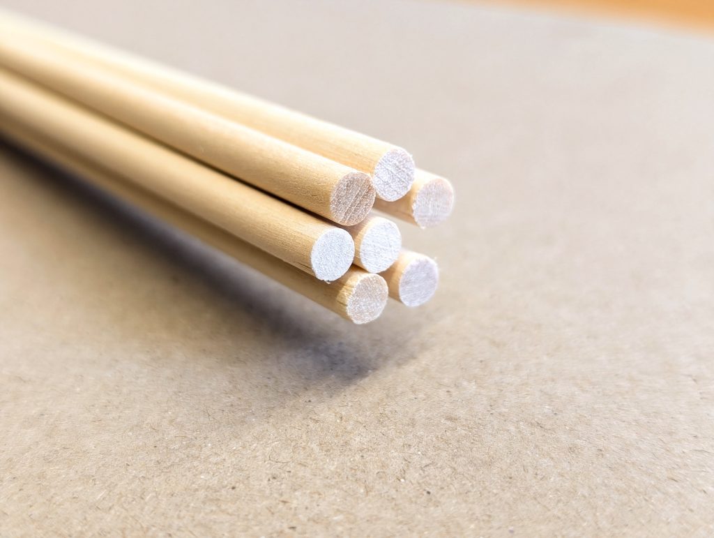 Programmes Rail Wood - Dowel 4mm x 600mm - Primary Engineer Shop
