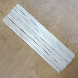 Wood - 25x5mm, 590mm